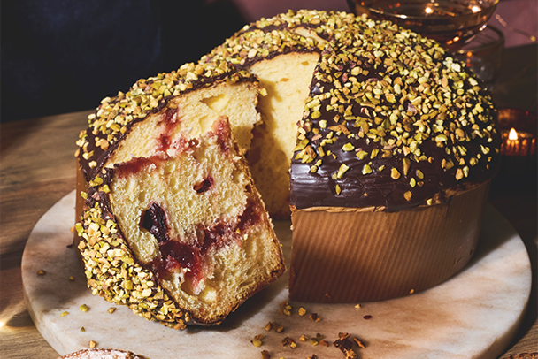 No.1 Pistachio & Sour Cherry Panettone