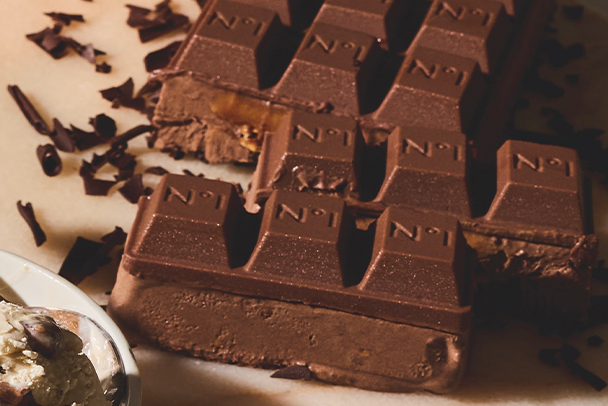No.1 Belgian Chocolate Caramel & Hazelnut Bar