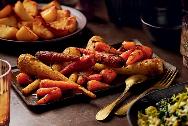 No.1 Chantenay Carrots & Baby Parsnips with Maple & Orange Glaze