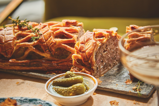 No.1 Sausage Roll Yule Log