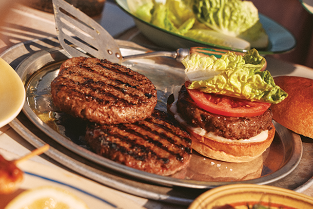 4 Oak Smoked BBQ Beef Burgers