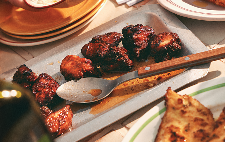 Texan Style BBQ Chicken Burnt Ends