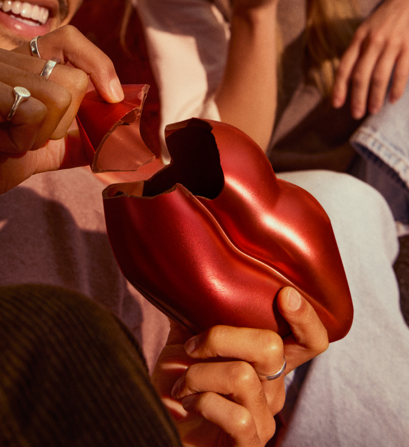 8 Sweet Heart Waffles