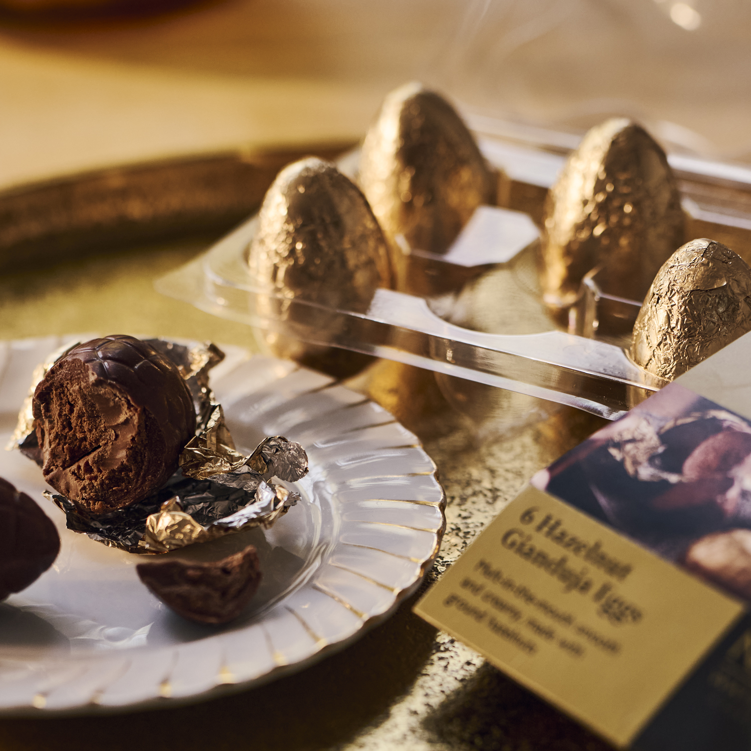 No.1 6 Hazelnut Gianduja Eggs