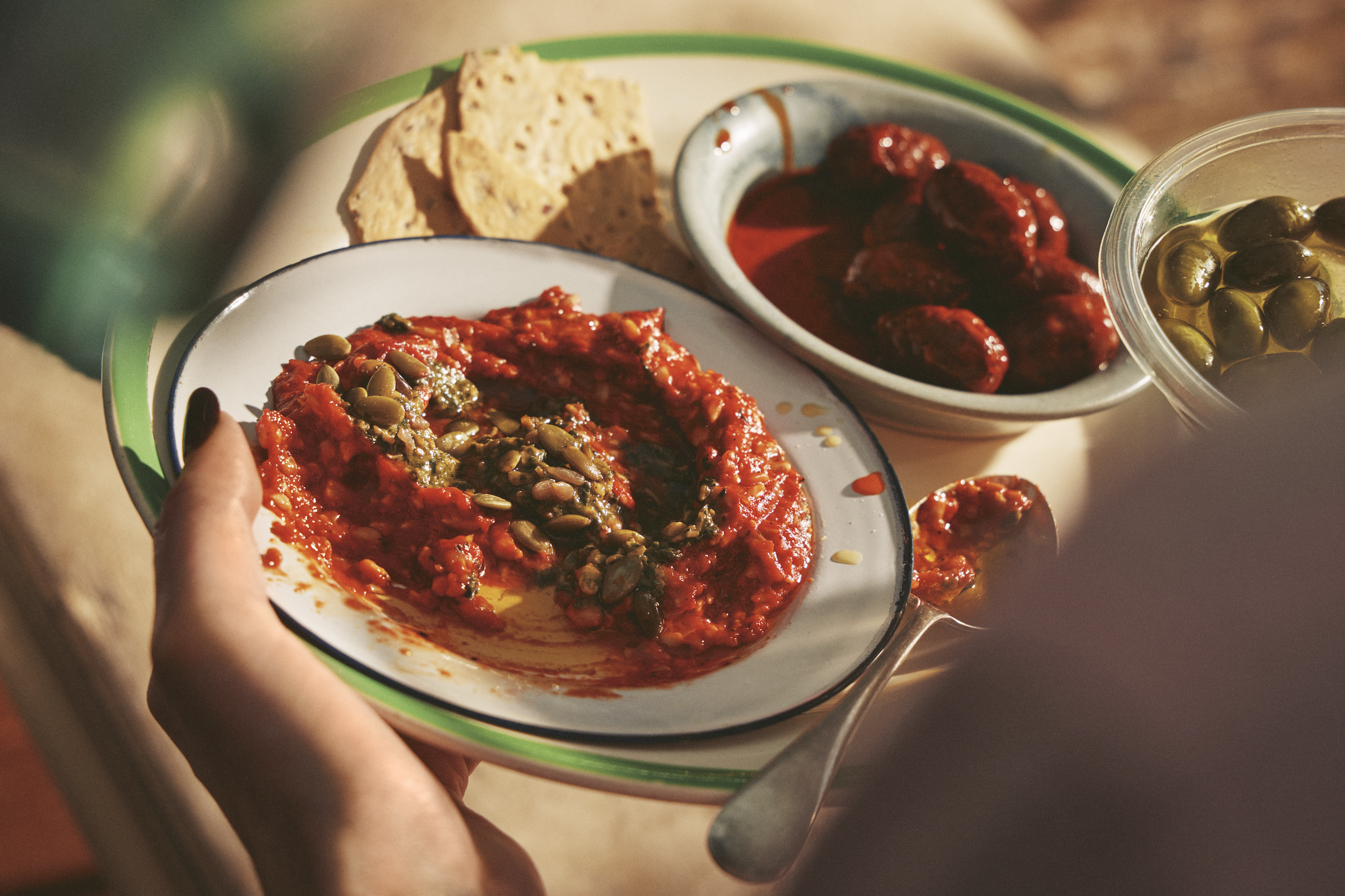 No.1 Fire Roasted Red Pepper Dip