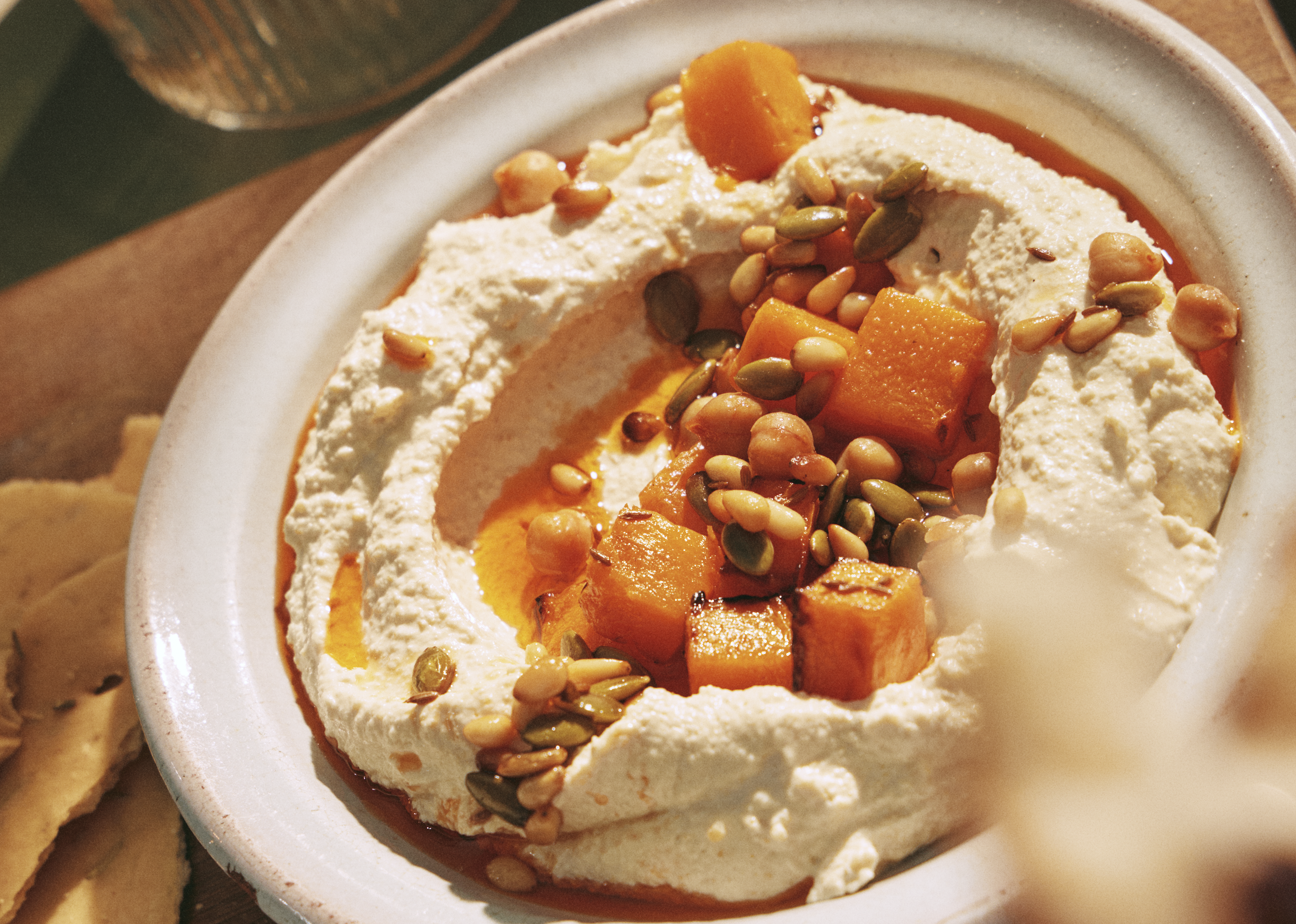 No.1 Houmous with Roasted Butternut & Dukkah Sharing Dip