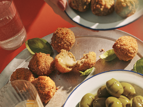 Smoky Scamorza Cheese Arancini