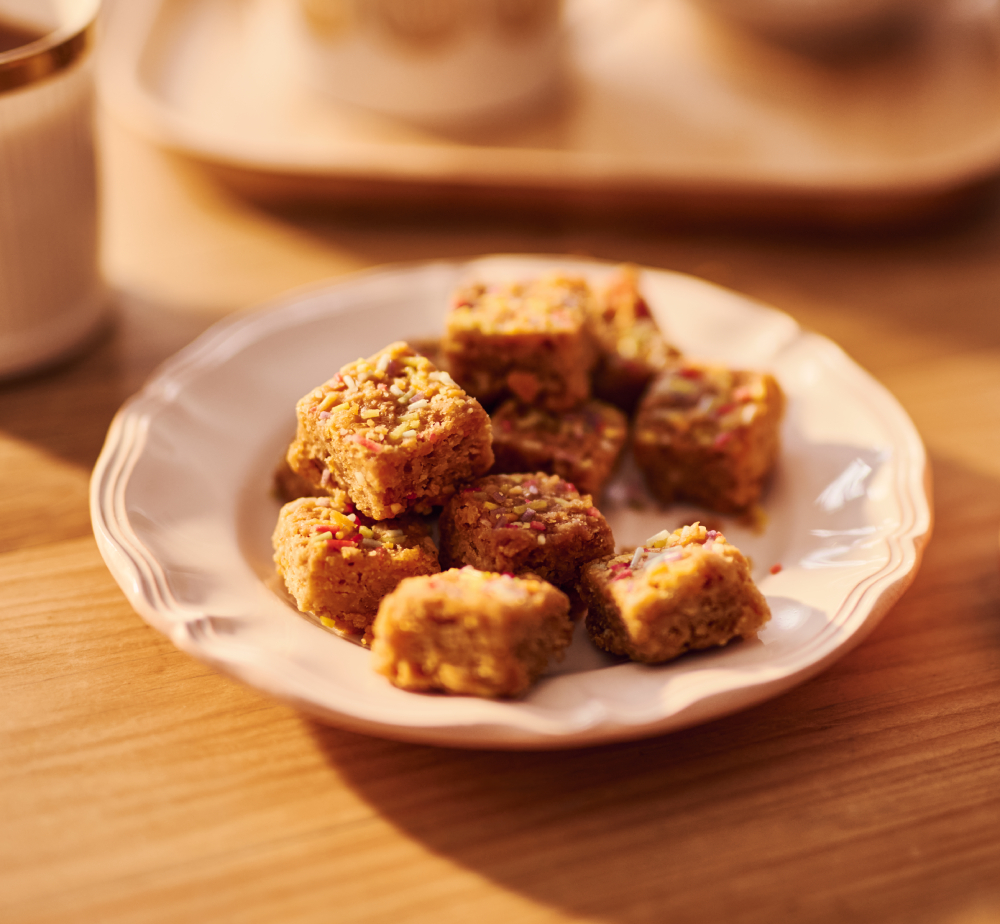 Cereal Milk Flapjack Bites
