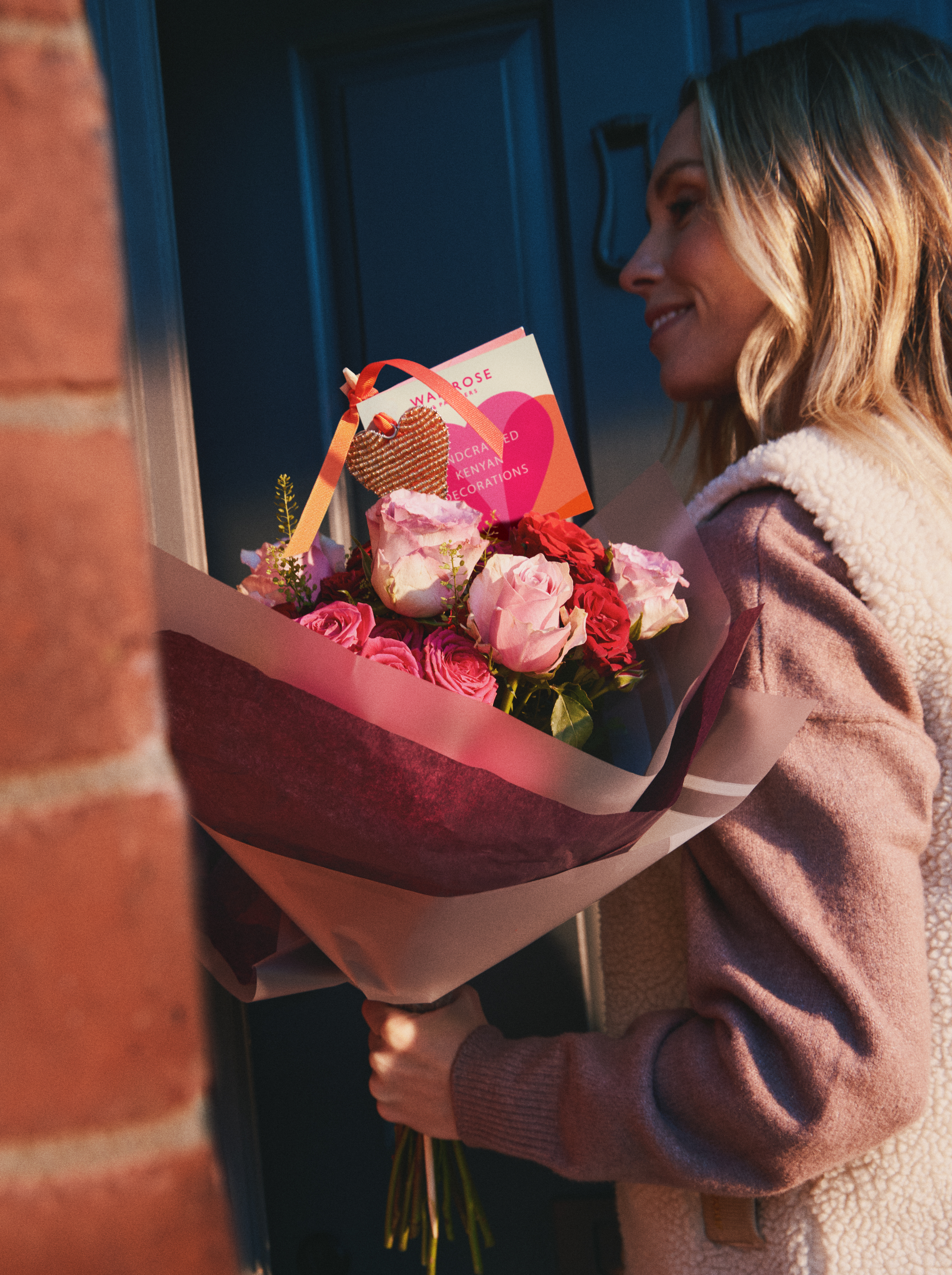Foundation Love Bouquet with Heart Decoration
