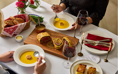 Valentine’s Dinner à Deux by Michel Roux